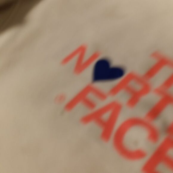 The North Face Woman's White Sweatshirt sz M - Picture 5 of 7